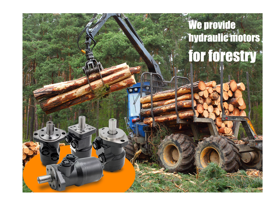 Application Forestry Machinery Hydraulic Motors