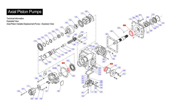 Pump Bearing Diagram