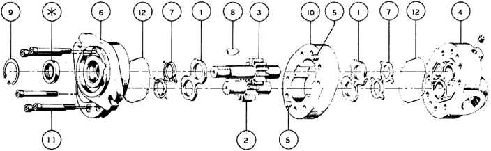 Pump Seal Kit Diagram