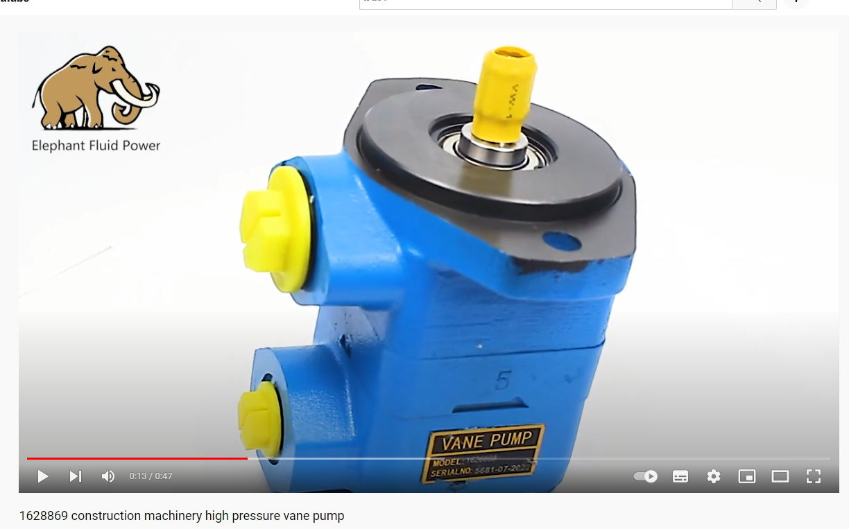 1628869 Construction Machinery High Pressure Vane Pump