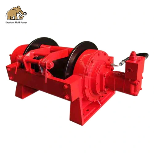 Hydraulic winch & slewing reducer