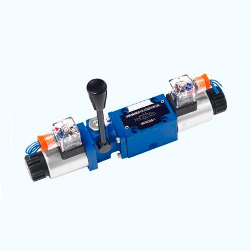 wemm6 type solenoid operated directional valves with emergency handle